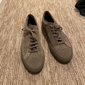 Common Projects Suede and Leather
